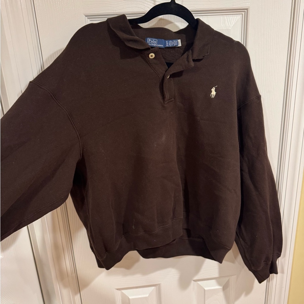 Ralph Lauren Dark Brown Polo Pullover